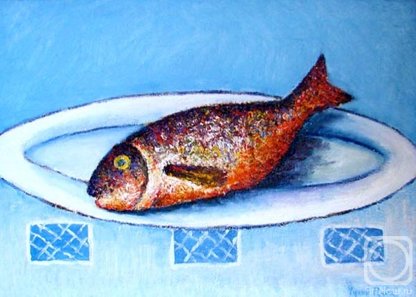 Rain Vyusal. Roasted fish