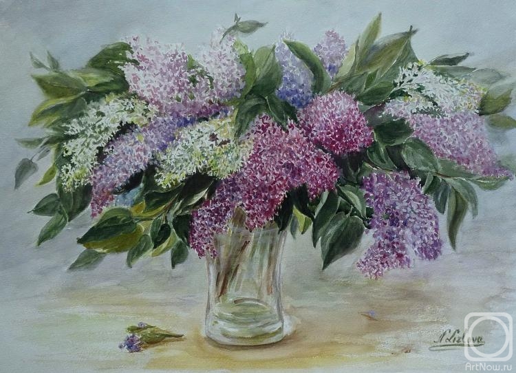 Lizlova Natalija. Aromas of summer. Lilac