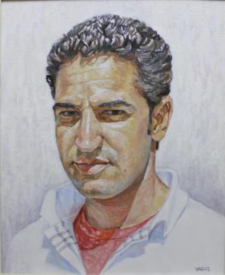 Modern Fayum portrait. Shaykhetdinov Vagiz