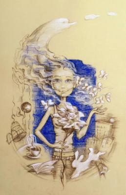 Indigo. Or I met an angel today...