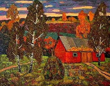 Autumn Evening. Berdyshev Igor