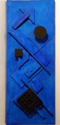 Blue Structure (Constuctivism). Yudaev-Racei Yuri