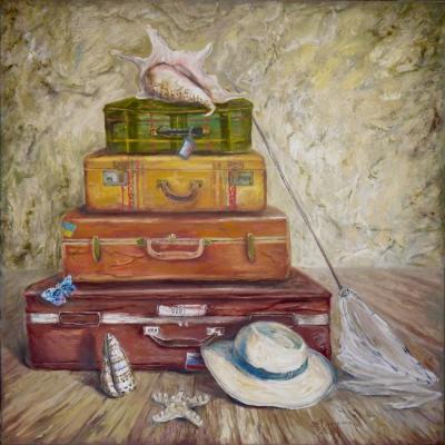 Suitcase mood. Gagarina Elena