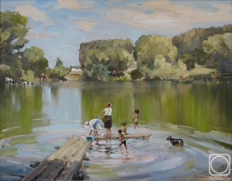 Shevchuk Vasiliy. Summer on the lake