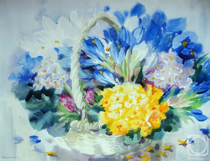 Mikhalskaya Katya. Spring bouquet