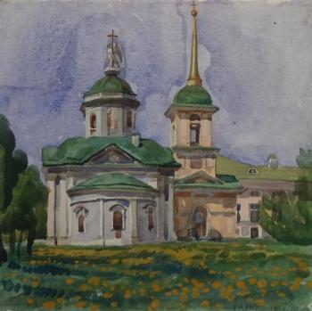 Church In Country Palace Kuskovo. Dobrovolskaya Gayane