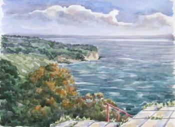 Sea view from the terrace