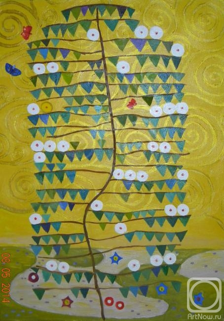 Charova Natali. The Tree of Life. Klimt (copy)