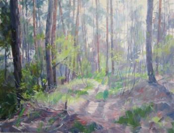 In the spring forest (Spring In The Forest). Voronov Vladimir