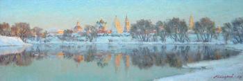 Winter evening in Kolomna. Gaiderov Michail