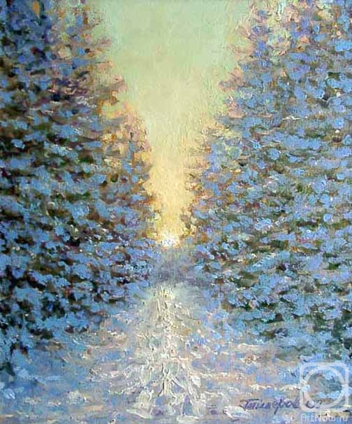 Gaiderov Michail. Winter Alley