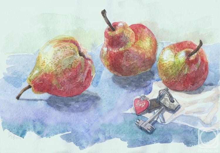 Gorenkova Anna. Pears and keychain
