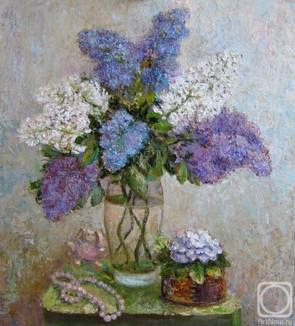 Kuznetsova Anna. Lilac and violet