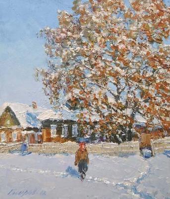 Early snow. Gaiderov Michail
