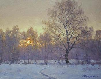 Frosty morning. Gaiderov Michail