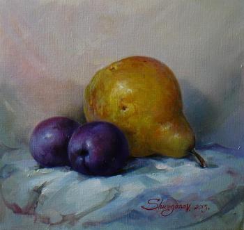 Pear with plums. Shurganov Vladislav