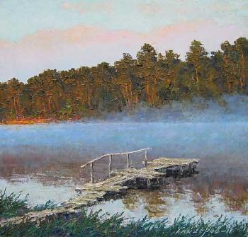 Morning on the river. Gaiderov Michail