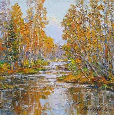 Autumn... Chernaya River (etude). Gaiderov Michail