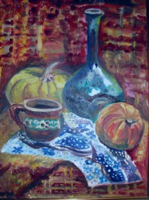 Still life with pumpkin