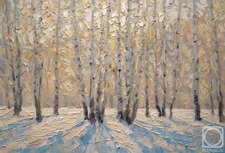 Gaiderov Michail. Morning in the winter forest