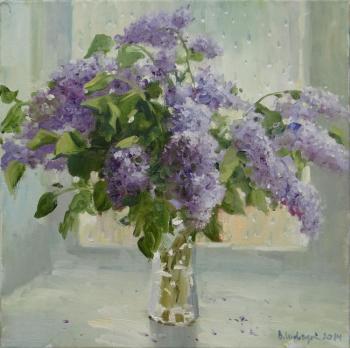 Lilac. Rainy Day. Shevchuk Vasiliy