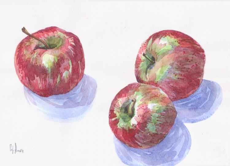 Gorenkova Anna. Three apples