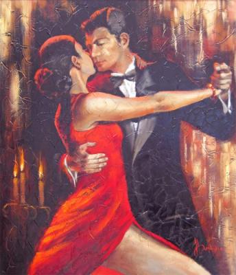 Картина «Танец при свечах»