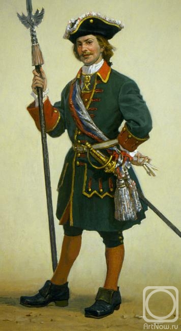 Efoshkin Sergey. A police officer. Beginning of the XVIII century