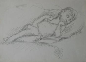 sketch child. Gaganov Alexander