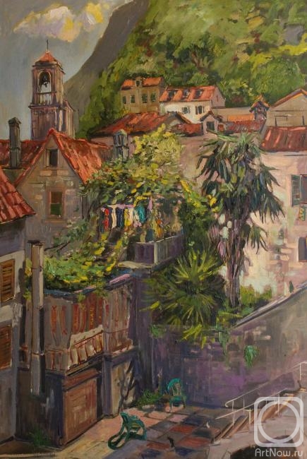 Polyakov Arkady. Residents of the courtyards of Kotor
