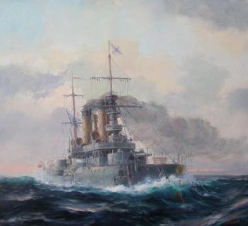 Battleship Petropavlovsk. Solovev Alexey