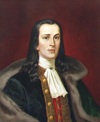 Portrait of General, Count Anton Emanuilovich Devier (one of Peter I's favorites). Beginning of the XVIII century. Efoshkin Sergey