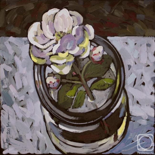 Goda Laima. White Rose from old house winegrower