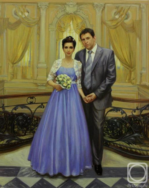 Gibet Alisa. Wedding portrait