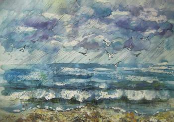 ������� �Rain in the sea�