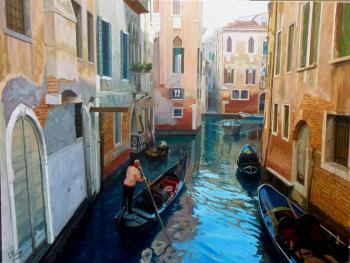In the "alleys" of Venice. Obolsky leonid