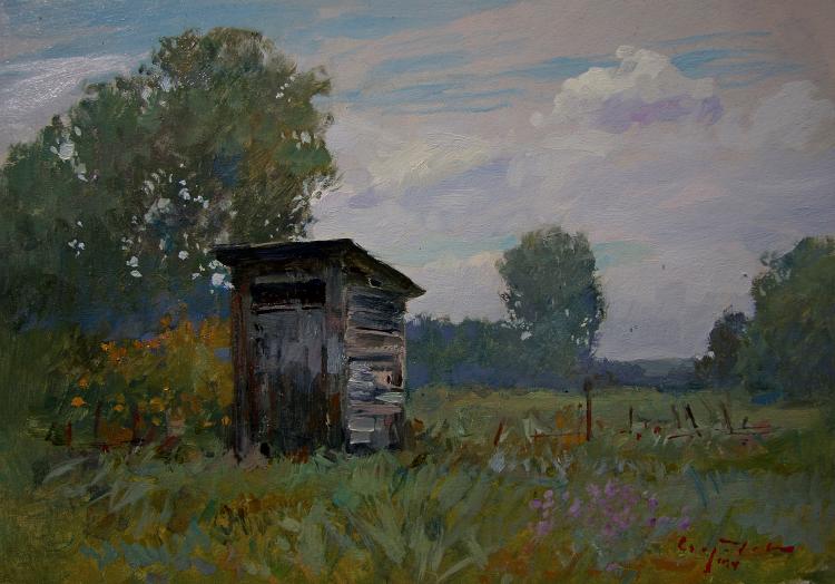 Sviridov Sergey. Romantic landscape