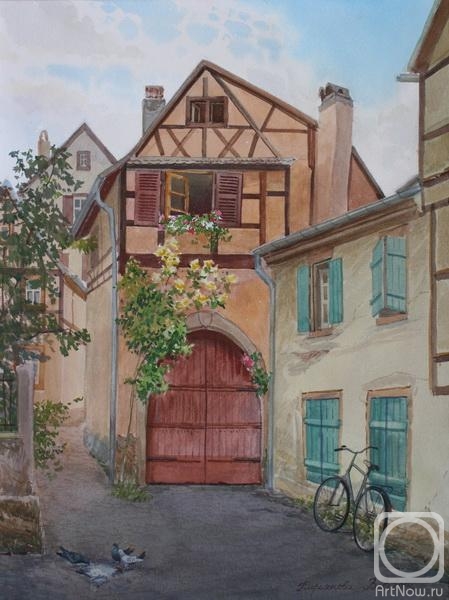 Kiryanova Victoria. Street in Colmar