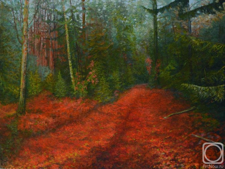 Dementiev Alexandr. Red carpet of the autumnal forest