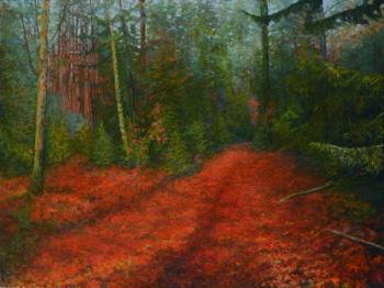 Red carpet of the autumnal forest. Dementiev Alexandr