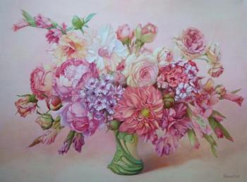 Pink bouquet. Chupina (Nikitina) Irina
