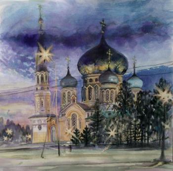 Zadery Natalia Igorevna. Assumption Cathedral. Omsk