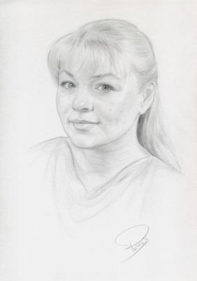 Portrait of the singer Veleslava