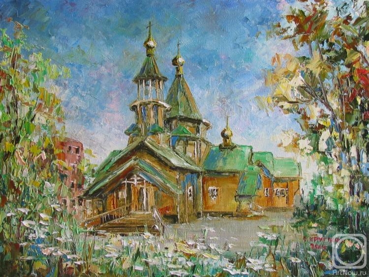 Kruglova Svetlana. Podolsk. Church of St. George in Kutuzovo