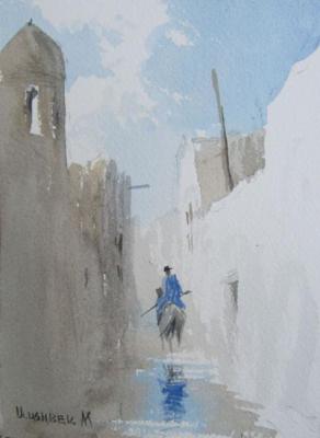 The street after the rain