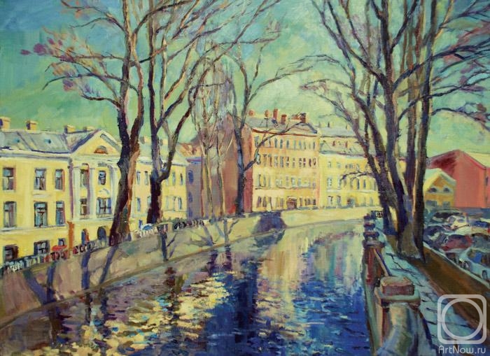 Zimina Maria. Griboyedov Canal. Spring