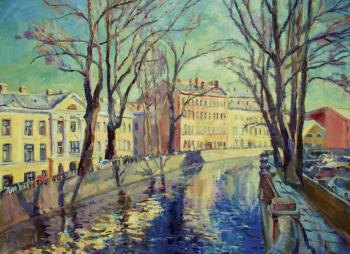 Griboyedov Canal. Spring
