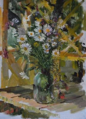 July daisies. Akimov Vladimir