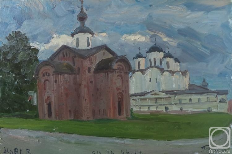Dobrovolskaya Gayane. Novgorod the Great, Yard of Yaroslav