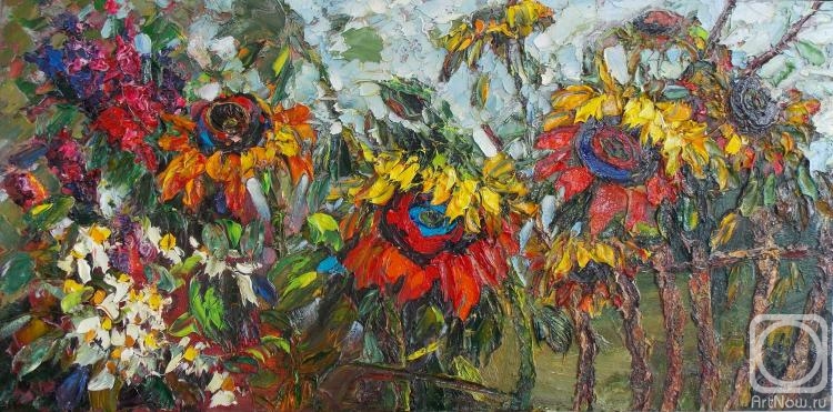 Grebenyuk Yury. In a village with his grandmother